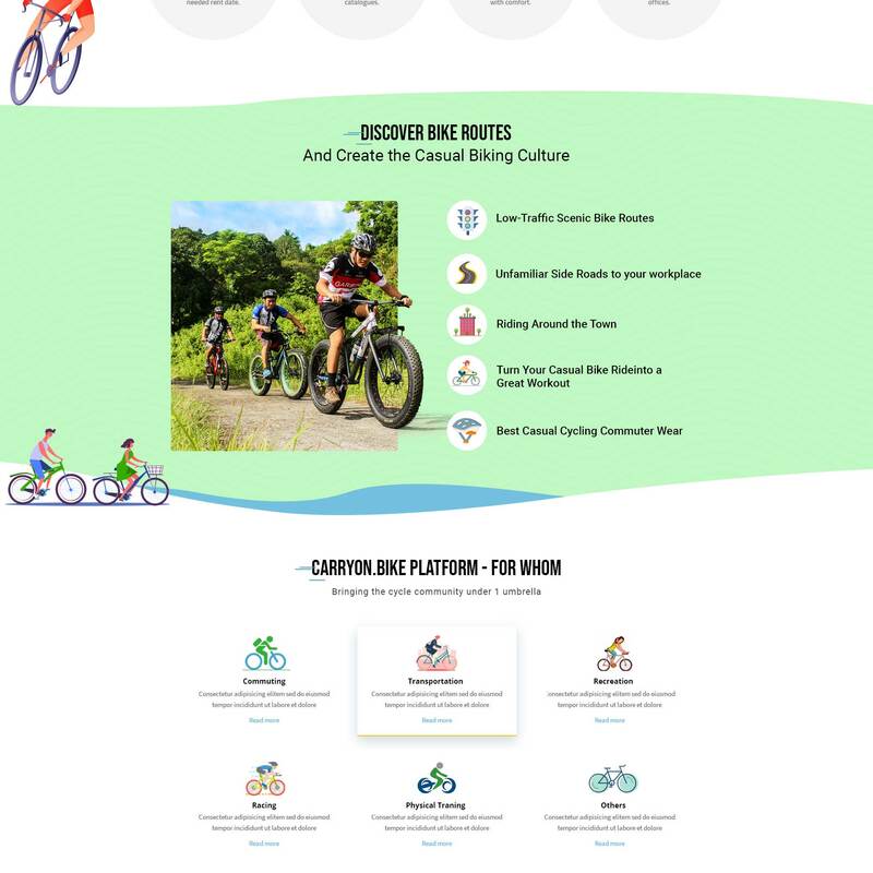 Bike Rental Website
